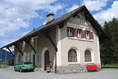 Cinuos-Chel-Brail, Rhätische Bahn, 10. July 2004
